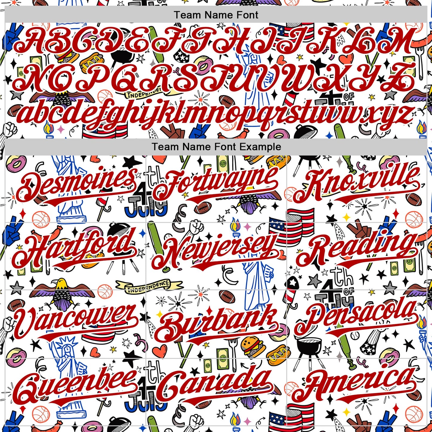 Custom White Royal-Red 3D American Flag Independence Day National Symbols Authentic Baseball Jersey