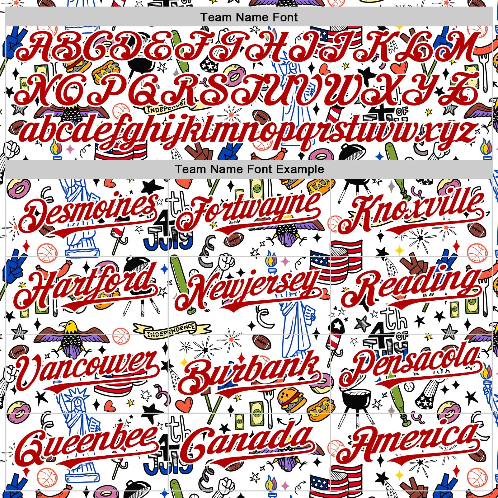 Custom White Royal-Red 3D American Flag Independence Day National Symbols Authentic Baseball Jersey