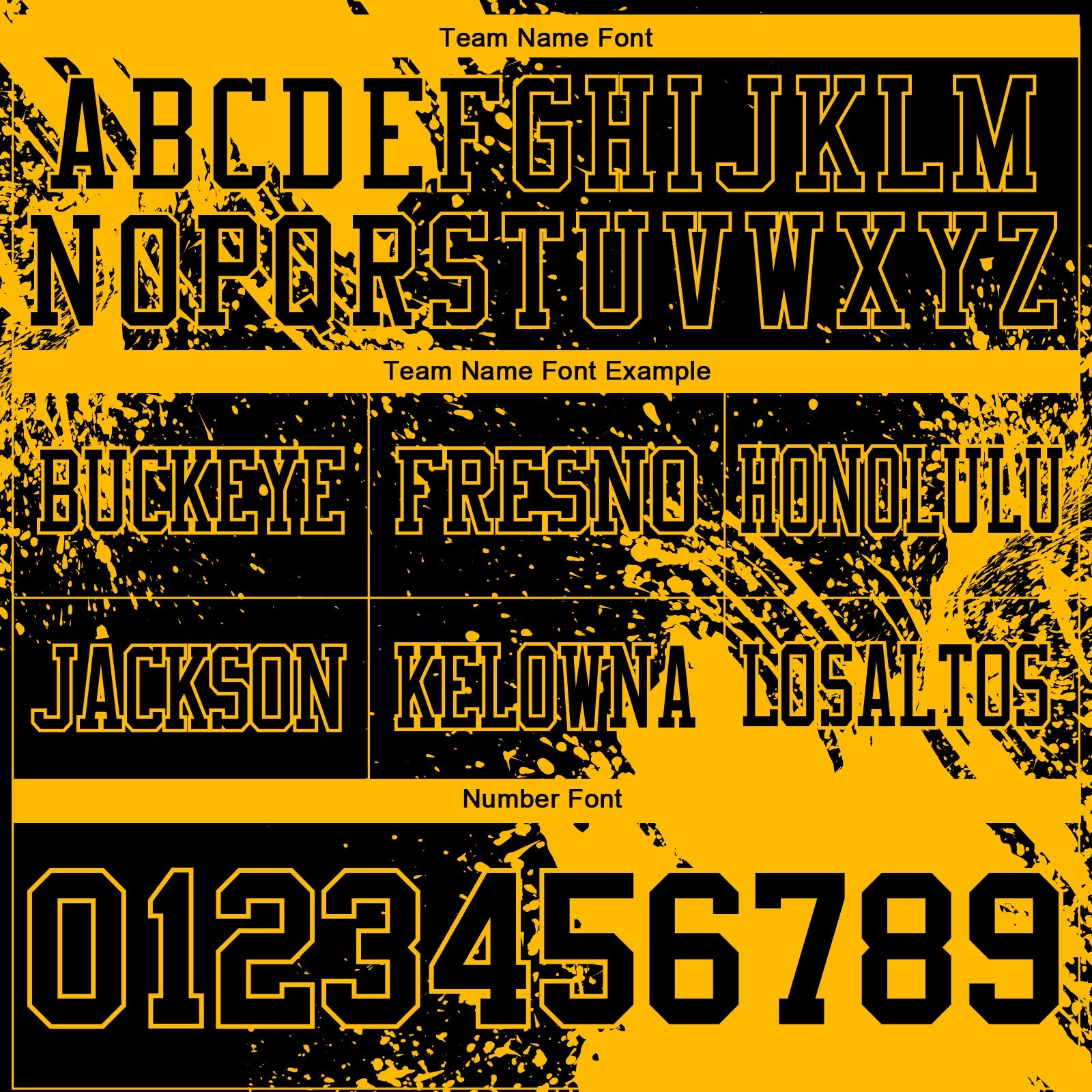 Custom Black Gold 3D Pattern Abstract Brush Stroke Authentic Football Jersey T-Shirts, Hoodie, Sweatshirt (Image 3)
