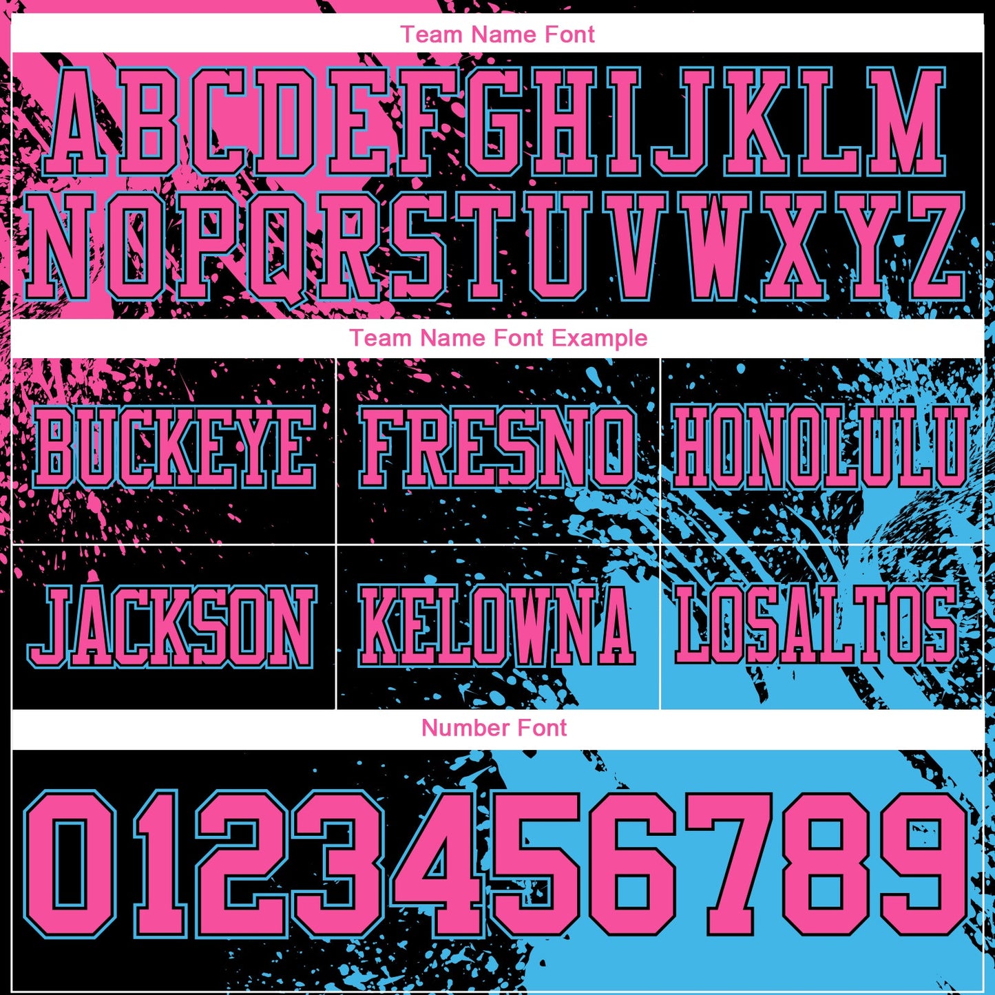 Custom Black Pink-Sky Blue 3D Pattern Abstract Brush Stroke Authentic Football Jersey T-Shirts, Hoodie, Sweatshirt (Image 3)