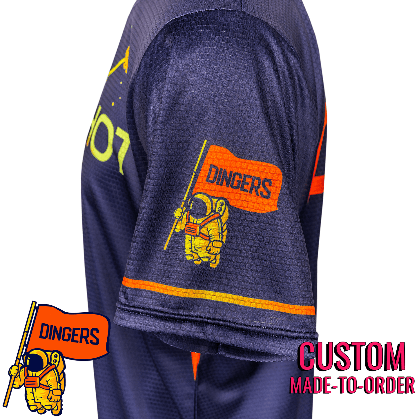 Moonshot Houston Lifestyle Baseball Jersey *CUSTOM*