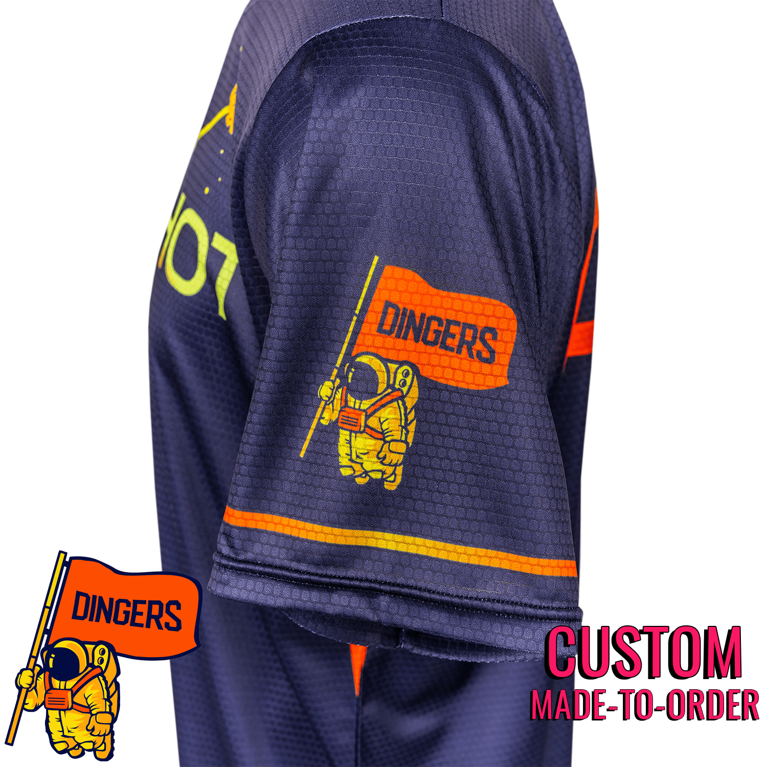 Moonshot Houston Lifestyle Baseball Jersey *CUSTOM*