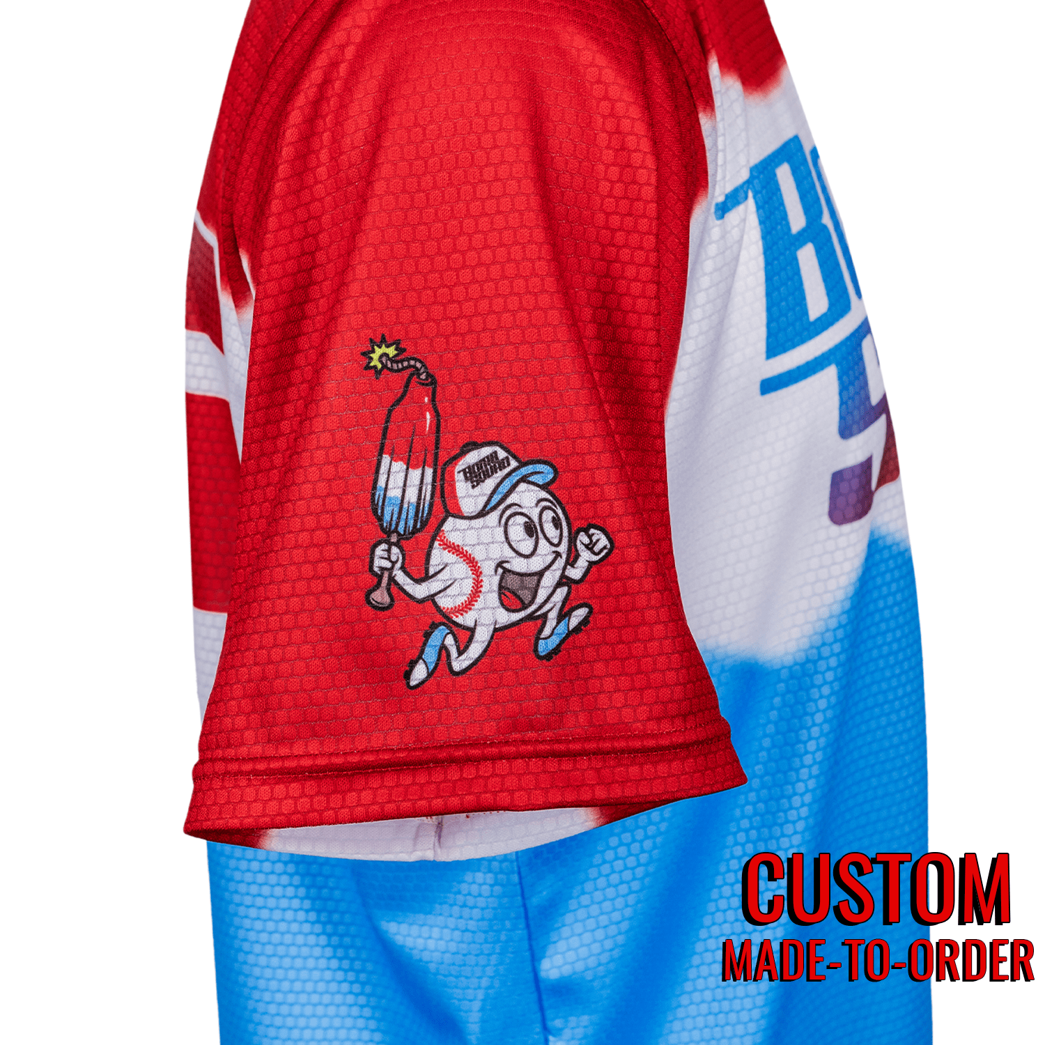 Bomb Squad Pop Lifestyle Baseball Jersey *CUSTOM*