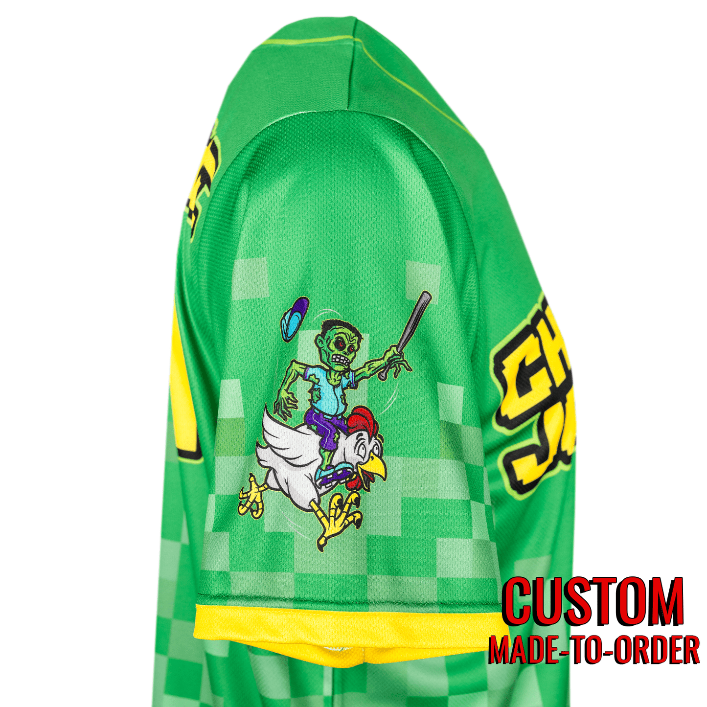 Chicken Jockeys Lifestyle Baseball Jersey *CUSTOM*