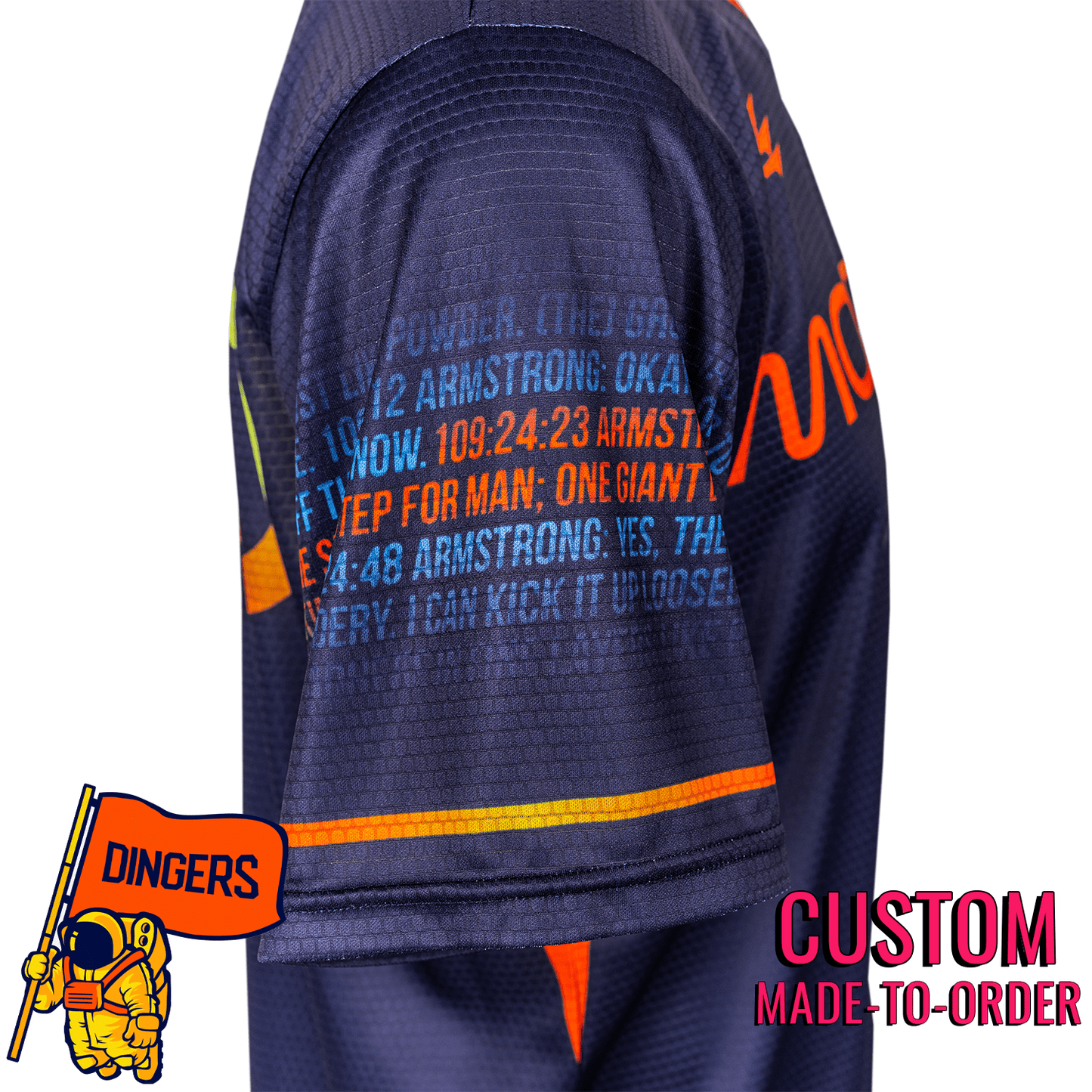 Moonshot Houston Lifestyle Baseball Jersey *CUSTOM*