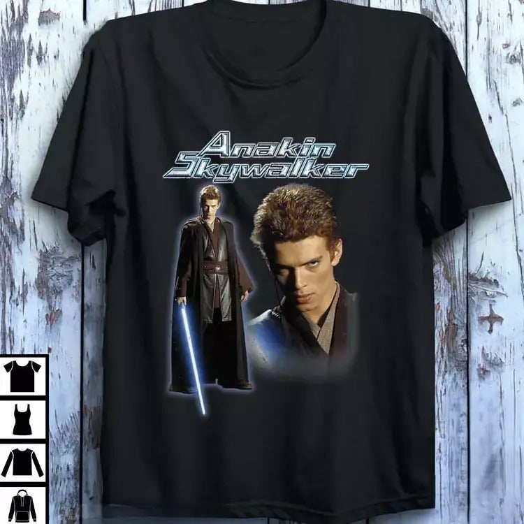 4nakin Skywalkr Portrait T-shirt, Unisex Cotton For Men Women, For Fans Classic Top Fabric Hoodie, Sweatshirt