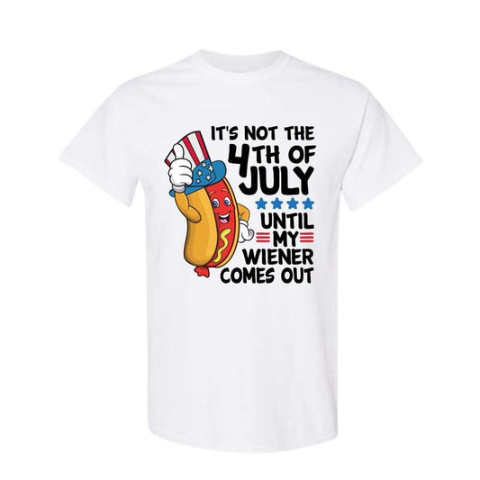 4th of July Funny Wiener T-shirt Partying Grilling Fourth Humor Gift Sweatshirt hot dog bbq Mens offensive Hoodie, 4th of...
