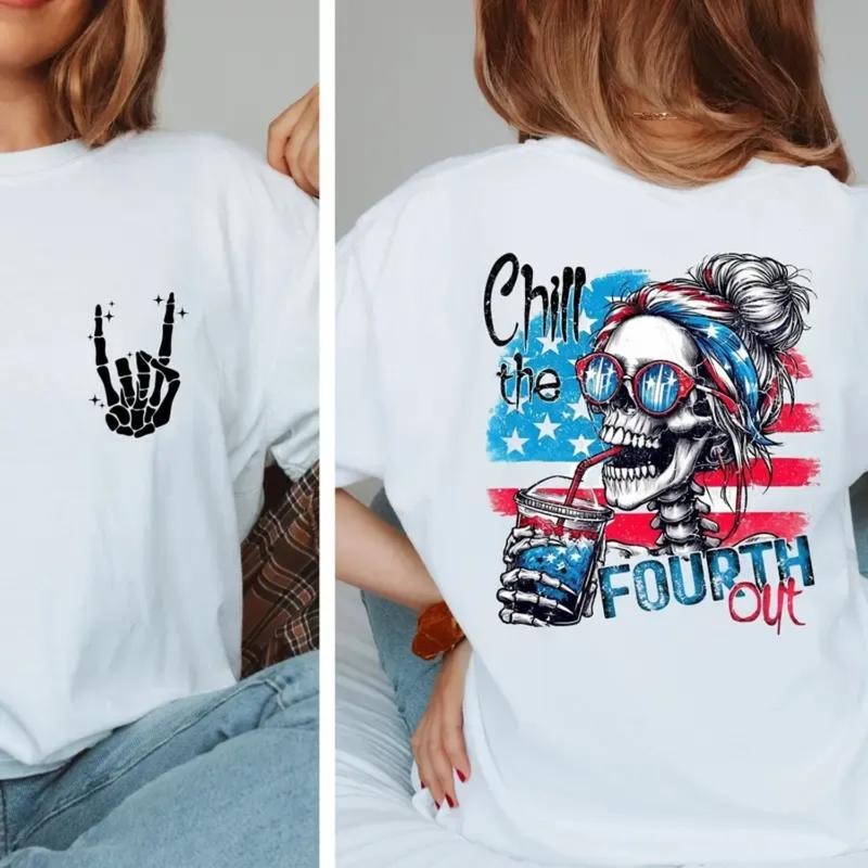 4th of July USA Shirt, Funny 4th of July Shirt, Freedom Shirt, American Flag Patriotic Tee, Gift for Men for Woman,...
