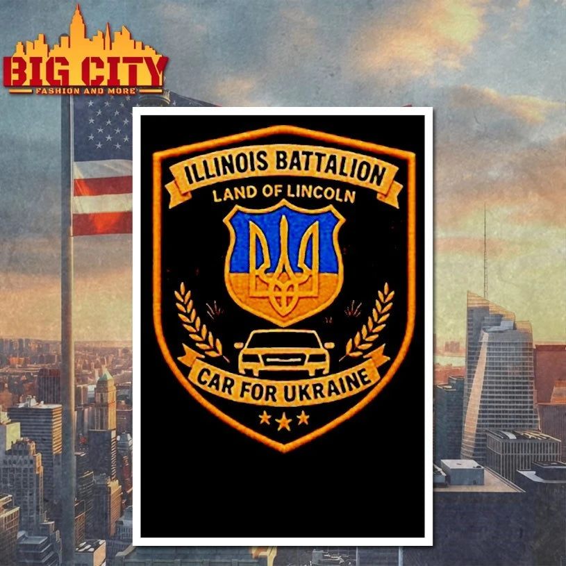 50 States For Ukraine Illinois Battalion shirt