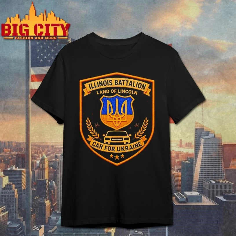 50 States For Ukraine Illinois Battalion shirt