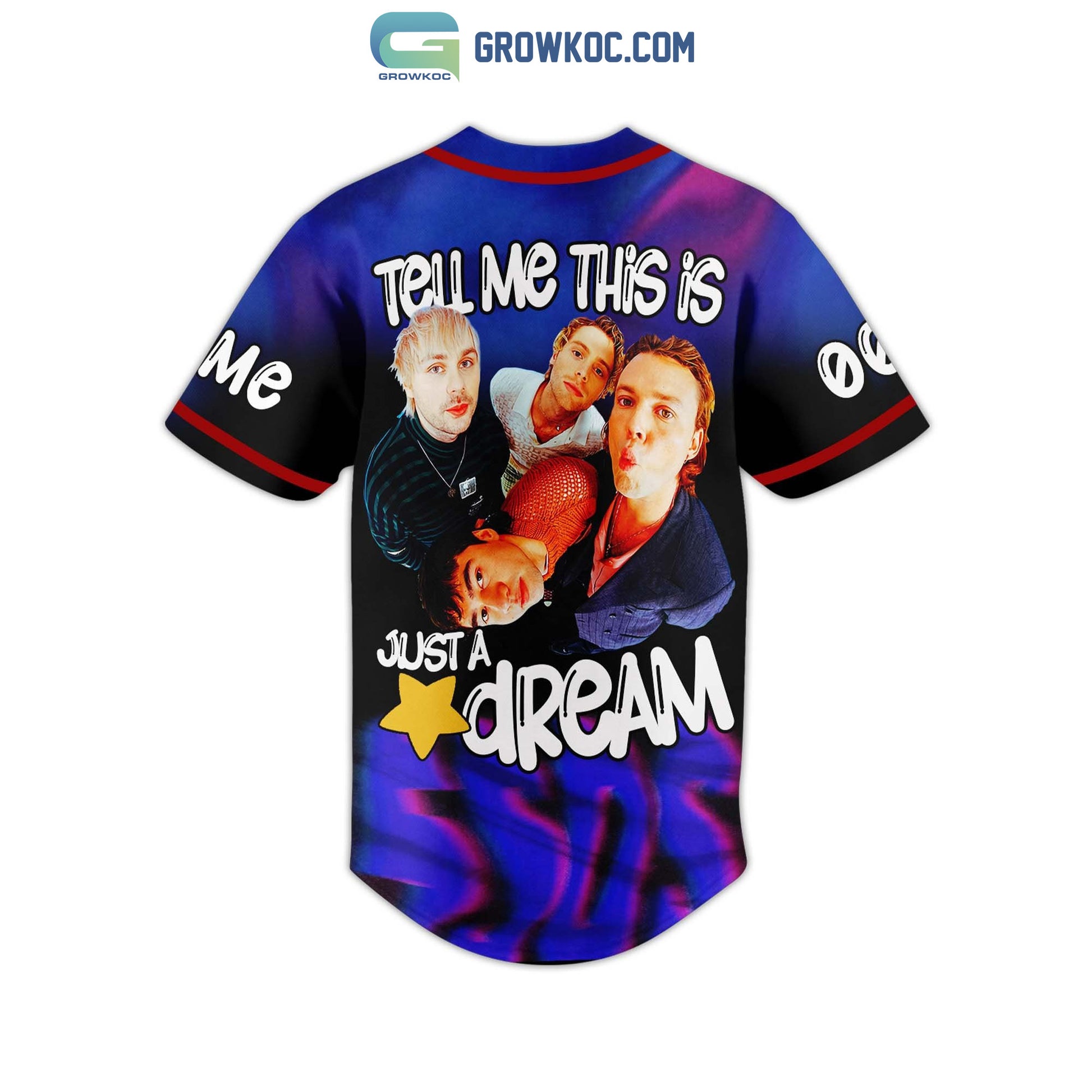 5Sos Tell Me This Is Just A Dream Personalized Baseball Jersey