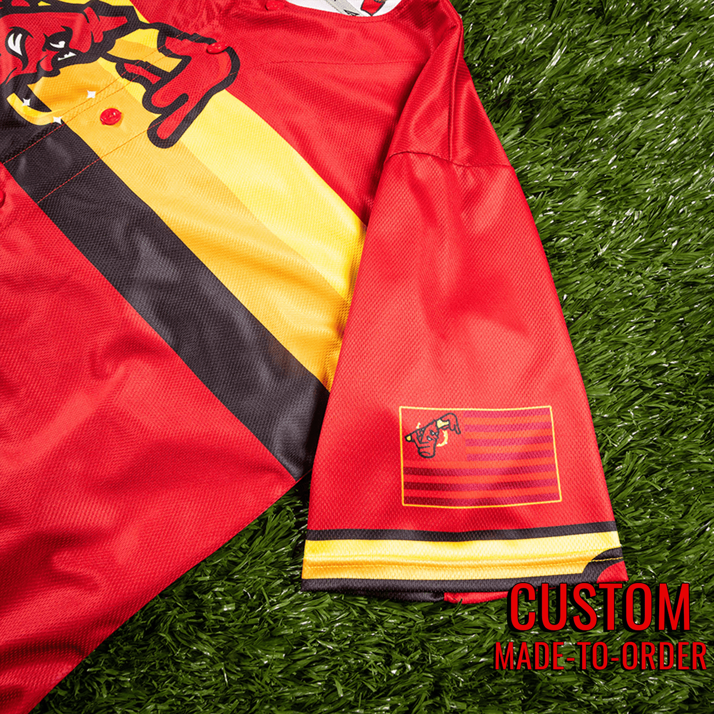 Fry Swatters Seamhead Baseball League Jersey (Away) *CUSTOM*