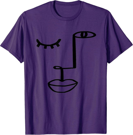 Absatract Fashion Abstract Face Gift Women