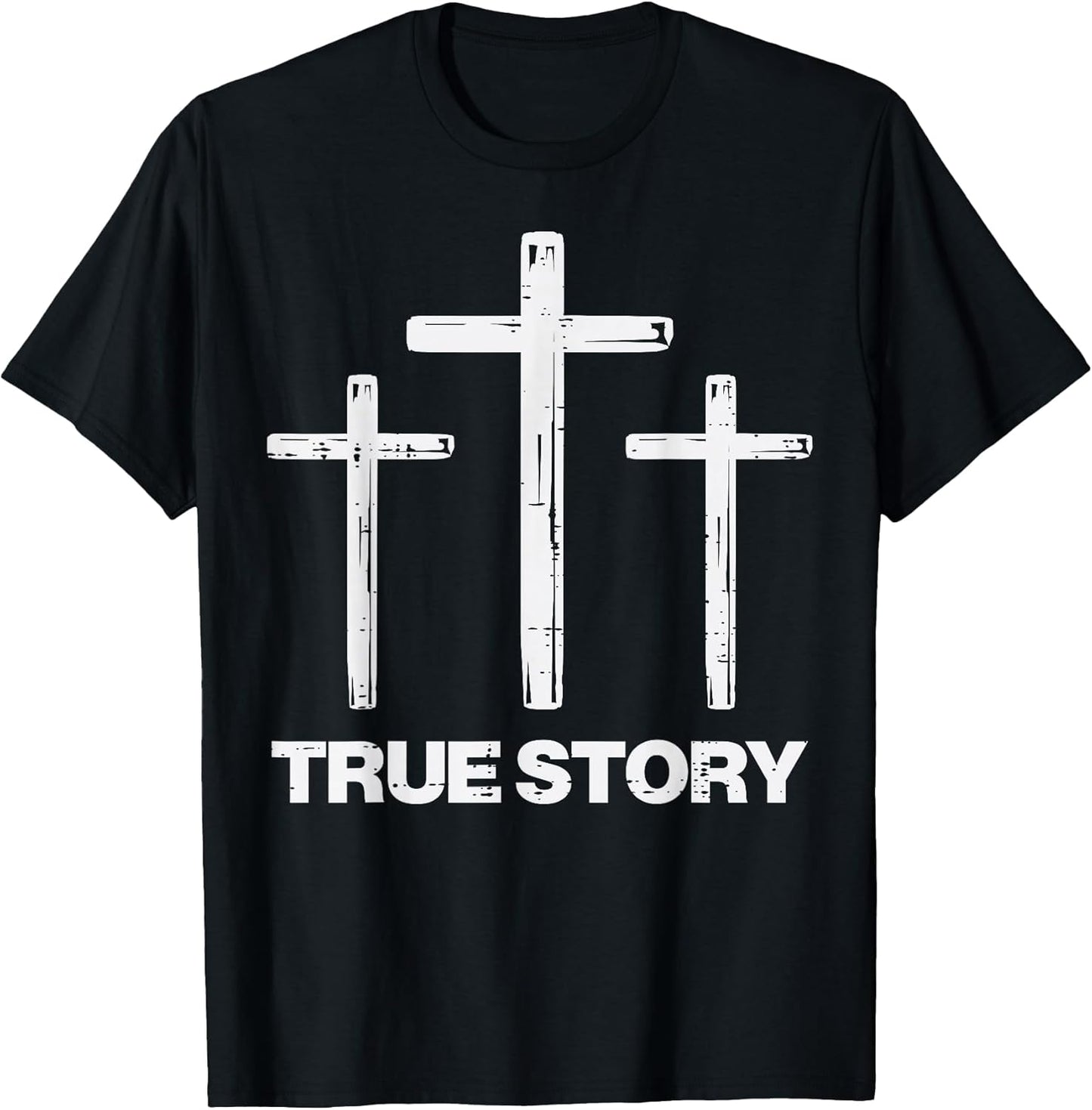 True Easter Story Cross Resurrection Religious Men Women Kid T-Shirt