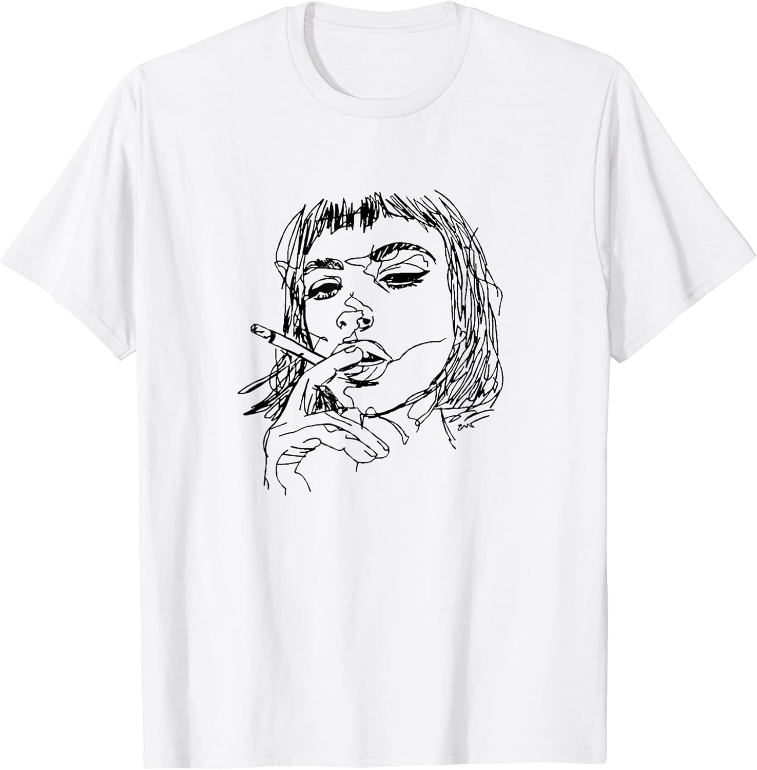 Minimalist Aesthetic Line Art Woman Abstract Artsy