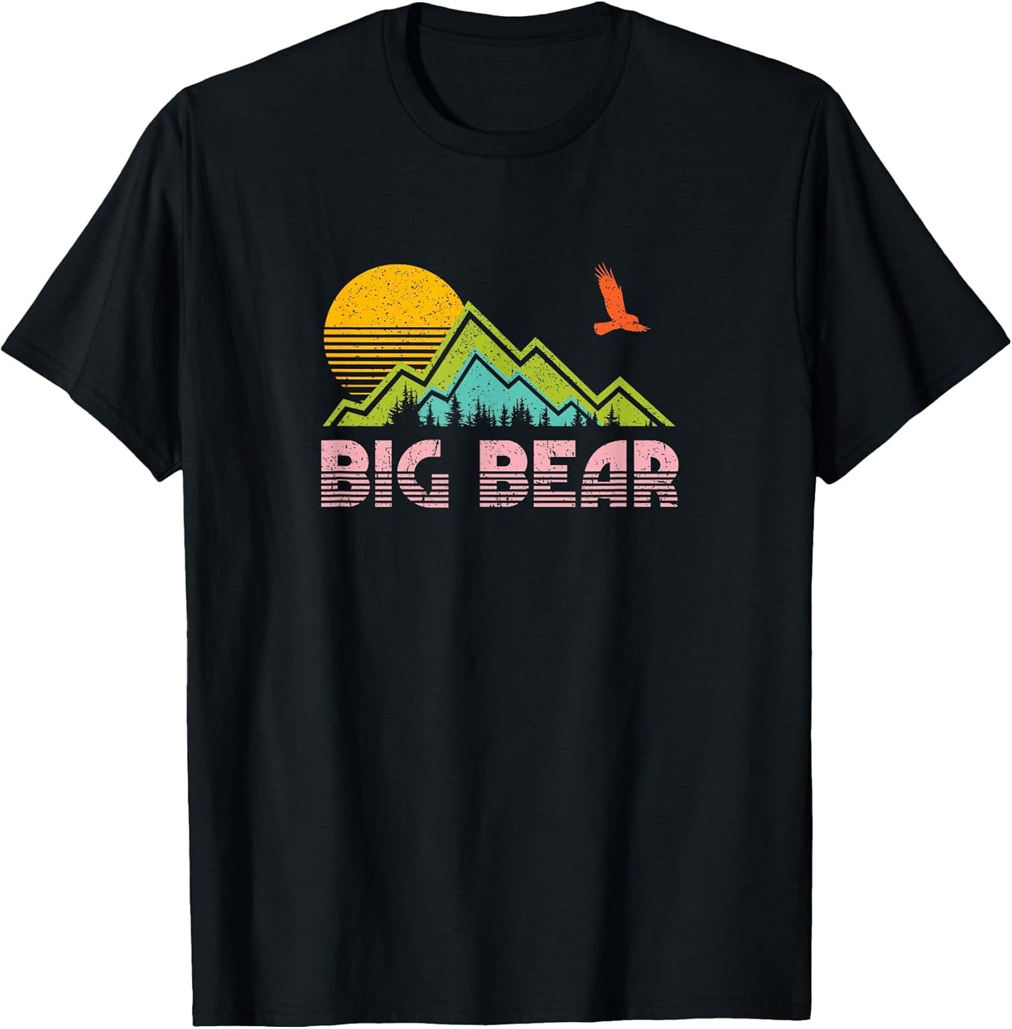 Big Bear Lake CA retro vintage shirts and tees