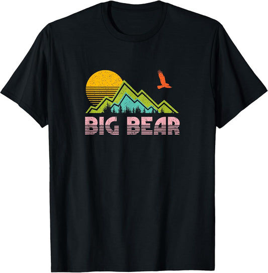Big Bear Lake CA retro vintage shirts and tees