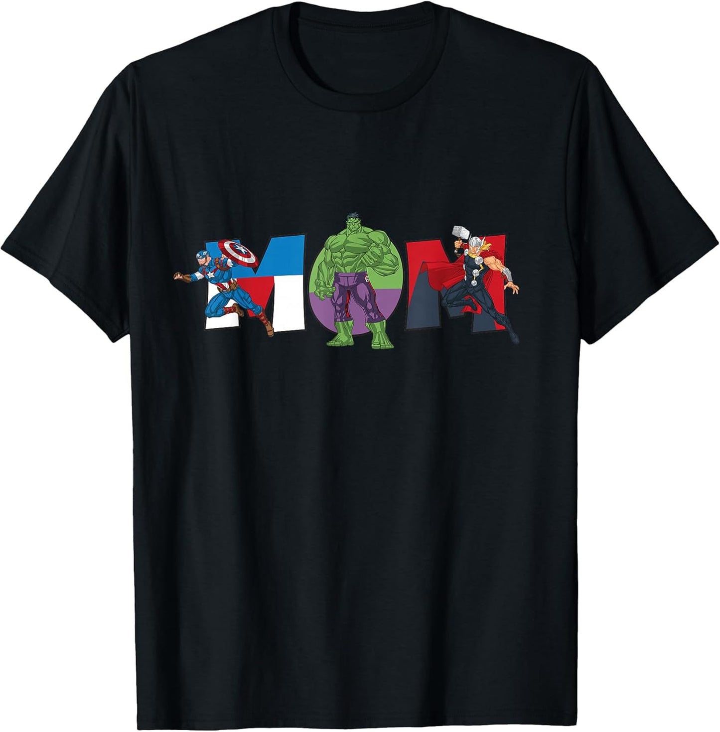 Avengers Team Mom Mother’s Day Family Trip Birthday T-Shirt
