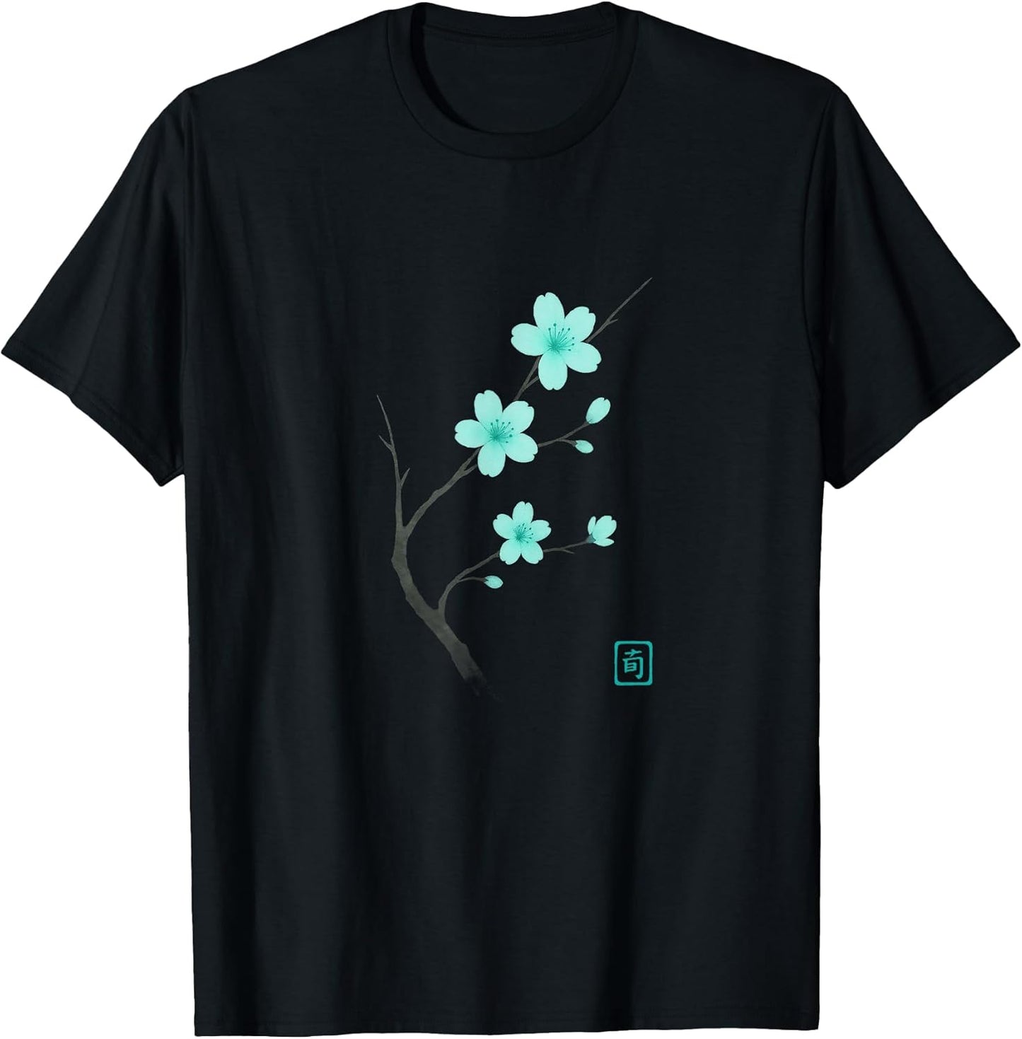 Wabi Sabi Sakura Zen Floral Japanese Aesthetic Tee