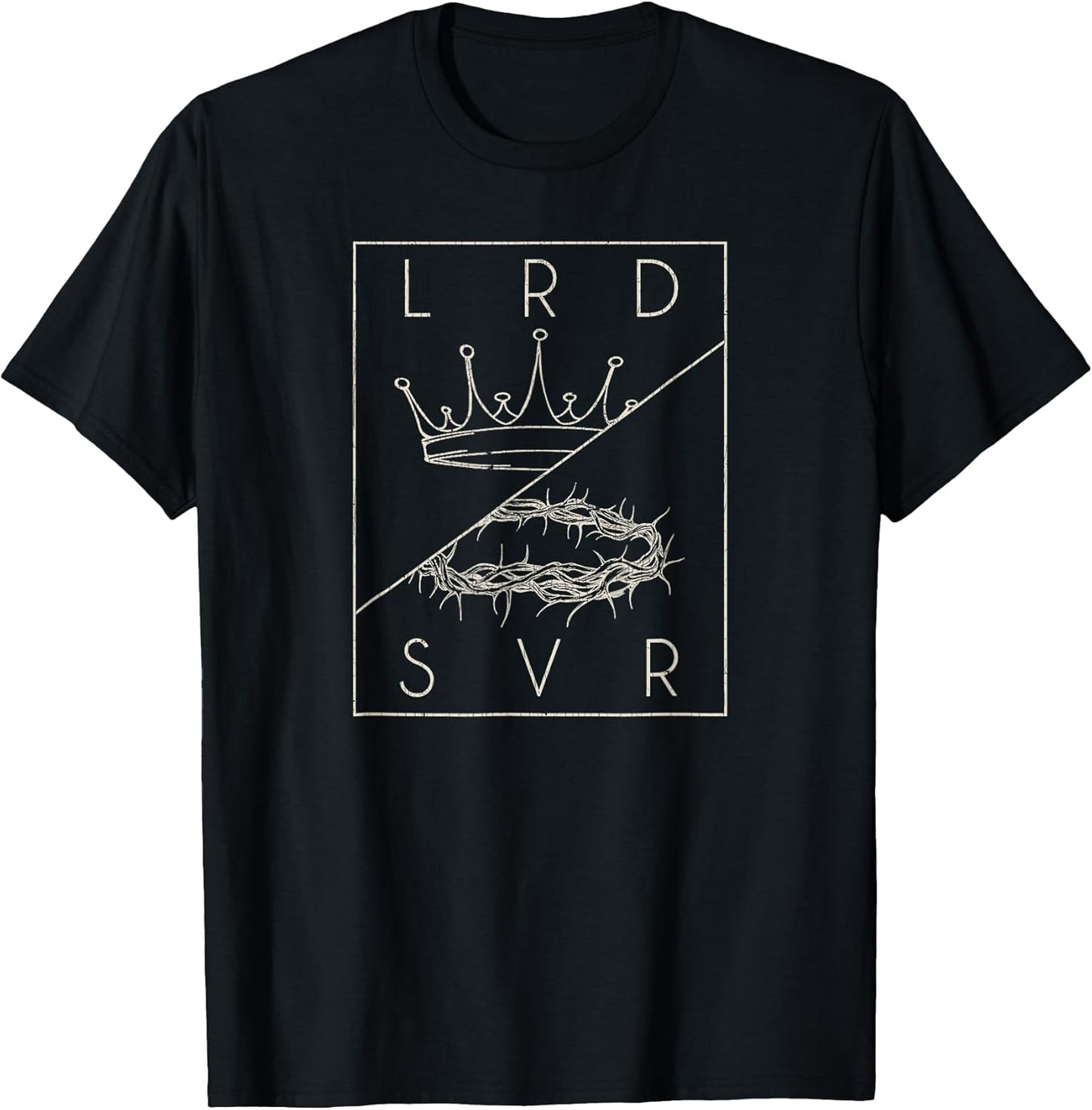 Vintage Retro Jesus Christian Lord & Savior graphi