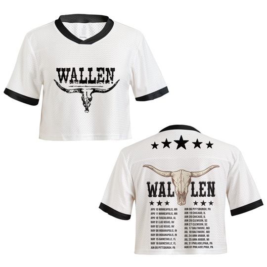 Wallen Western 2026 Tour Baseball Jersey Still The Problem Country Music Shirt