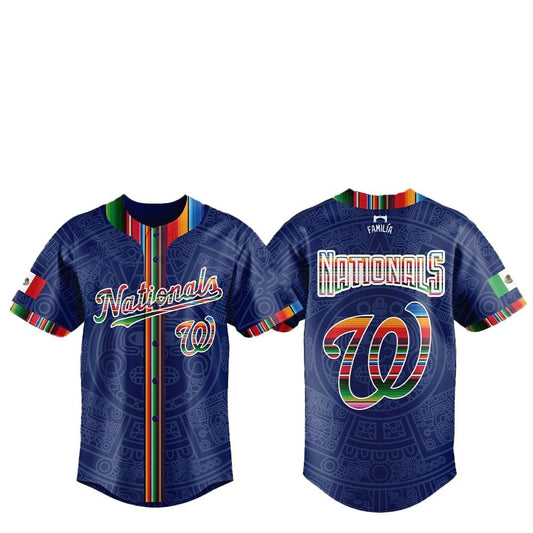 2025 Washington Nationals Mexican Heritage Night Baseball Jersey Combo - Grishko.com T-Shirts, Hoodie, Sweatshirt (Image 1)