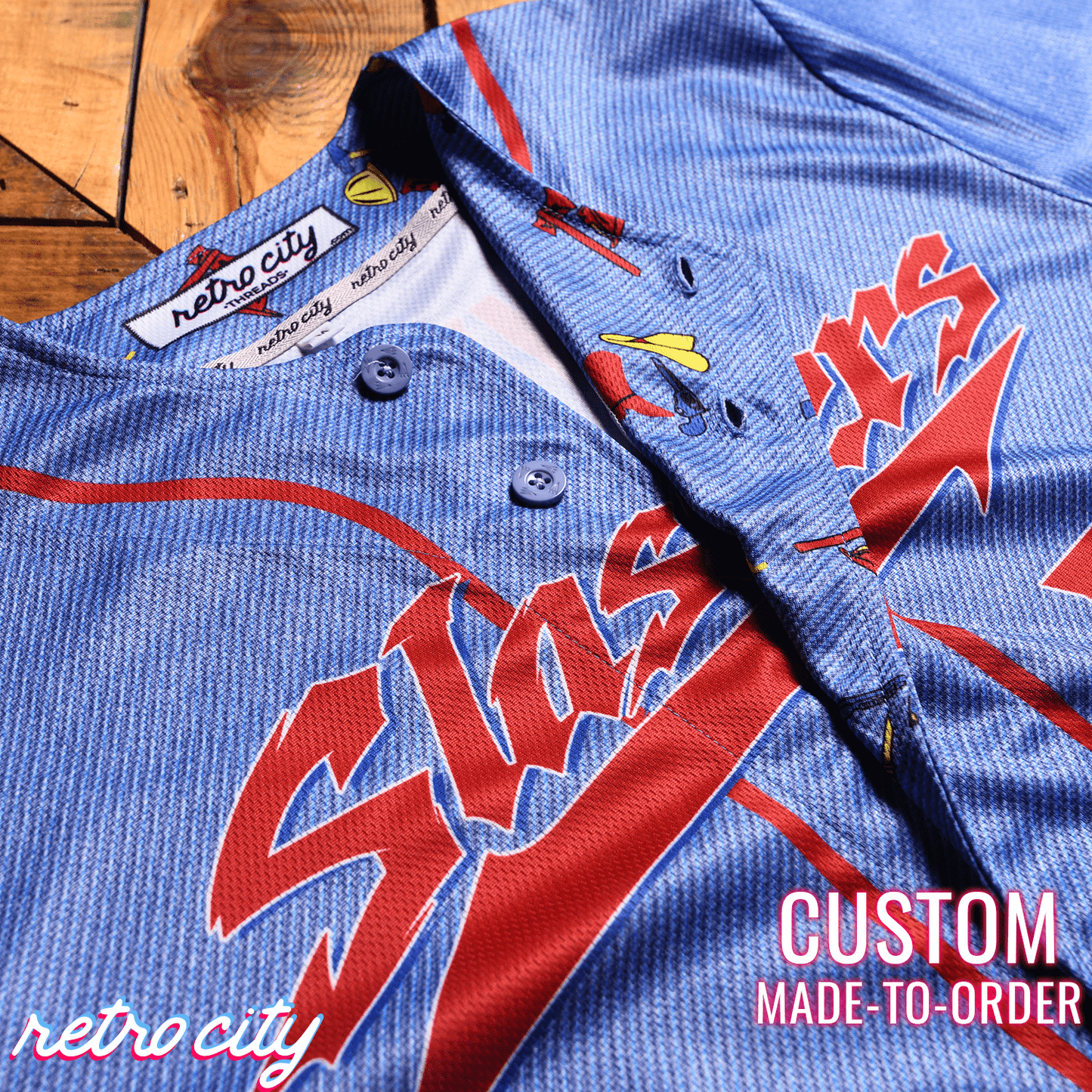 Chucky Slasher Series Full-Button Baseball Jersey