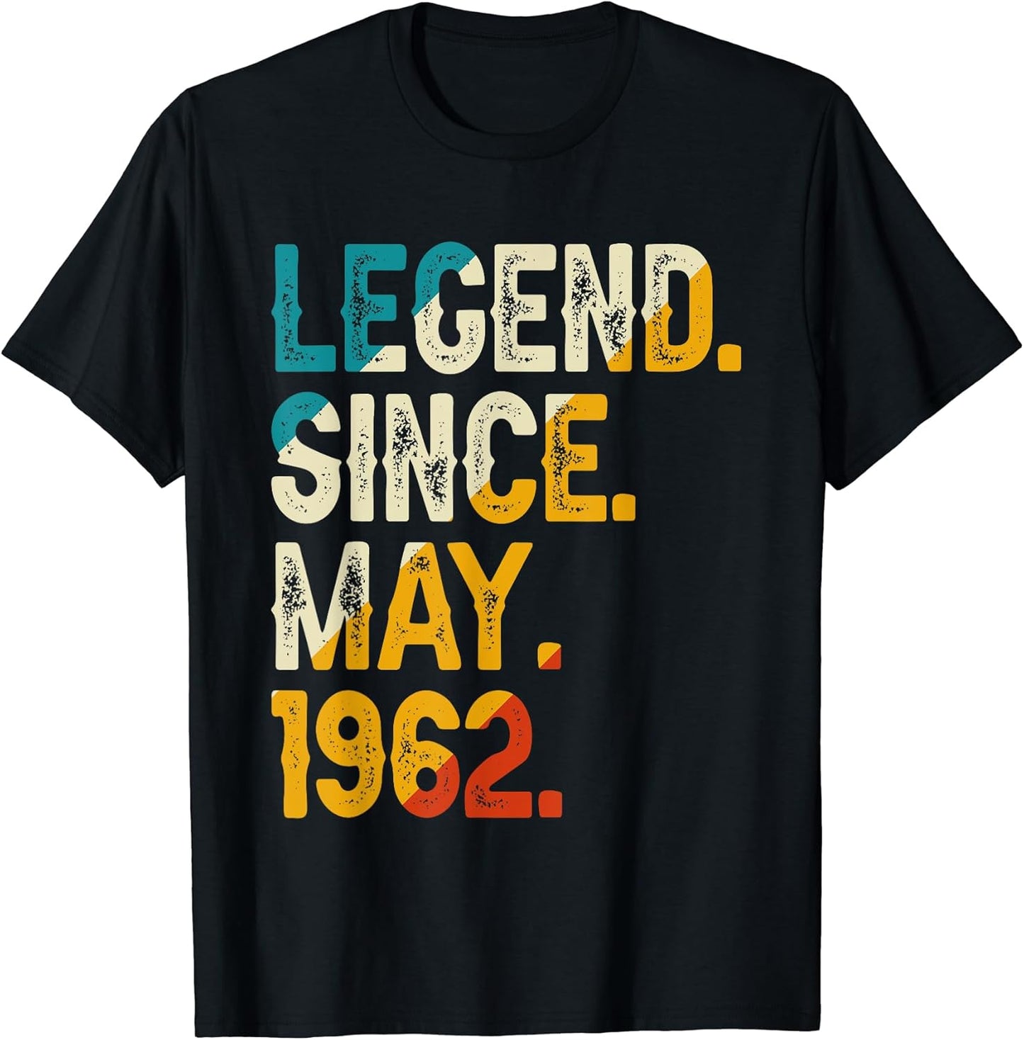Retro Vintage Legend Since 1962 Gifts Tees