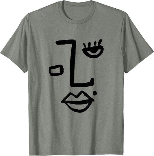 Minimalist Abstract Line Art Clothes