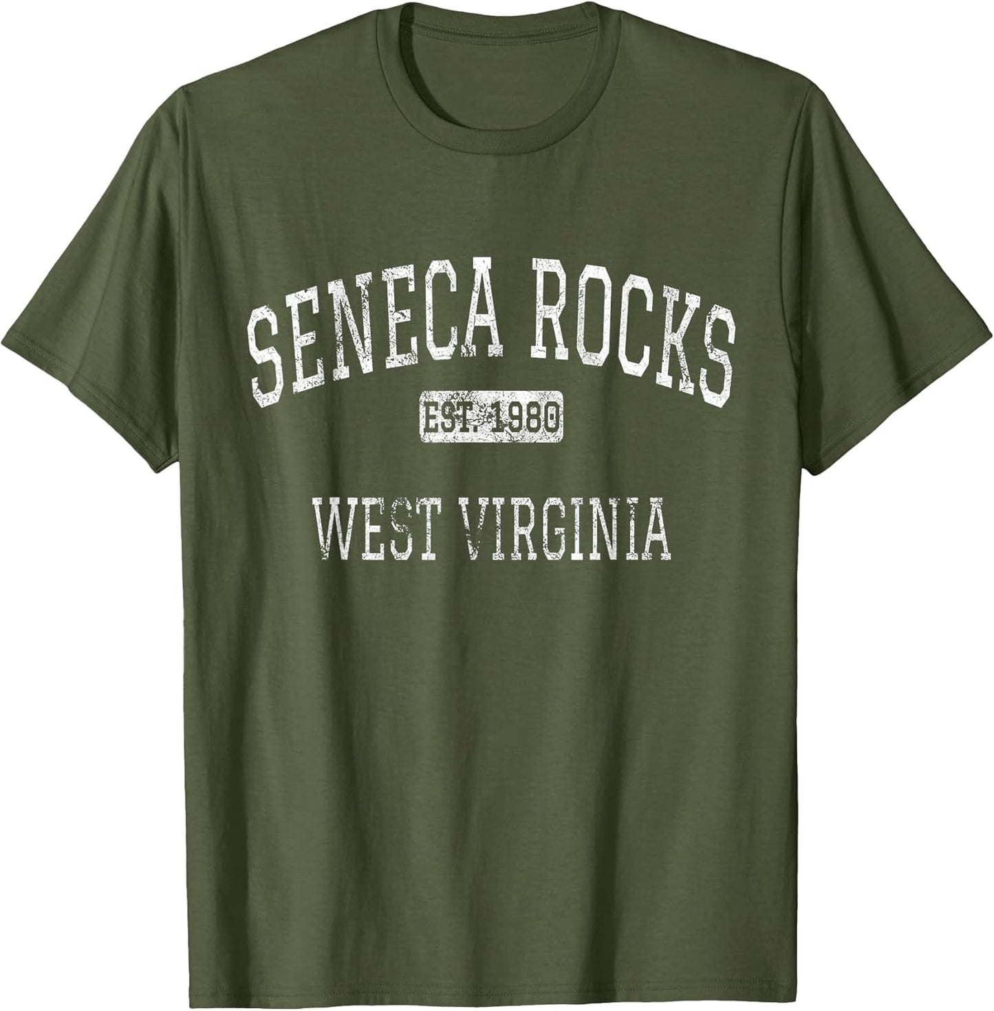 Seneca Rocks West Virginia Vintage