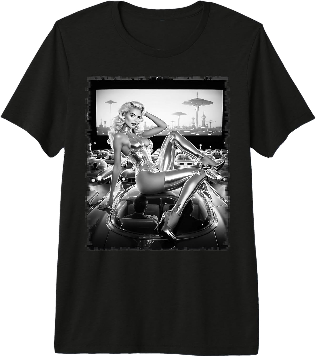 Sexy Girl on T-shirt for Men by NSPART