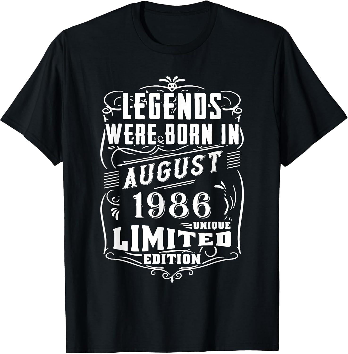 Jahrgang 1986 Geboren Limited für Damen und Herren