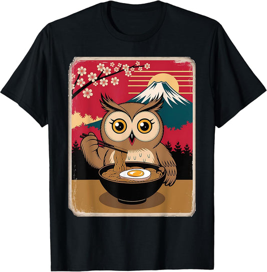 Owl Fuji Cherry Blossom Merch.