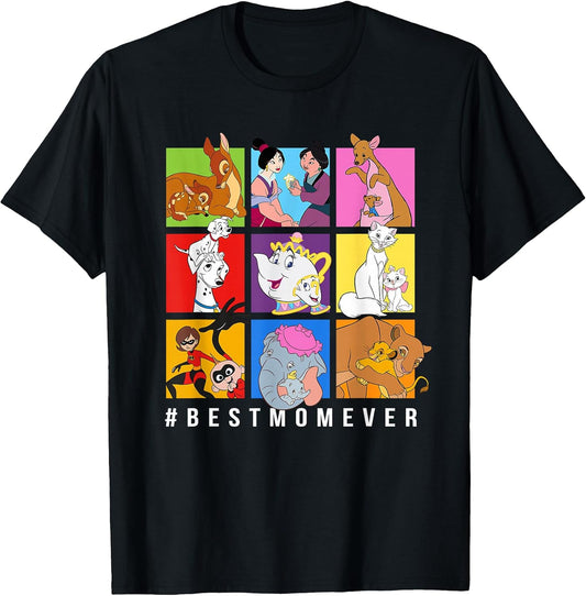 Characters #BestMomEver Mother's Day T-Shirt Small