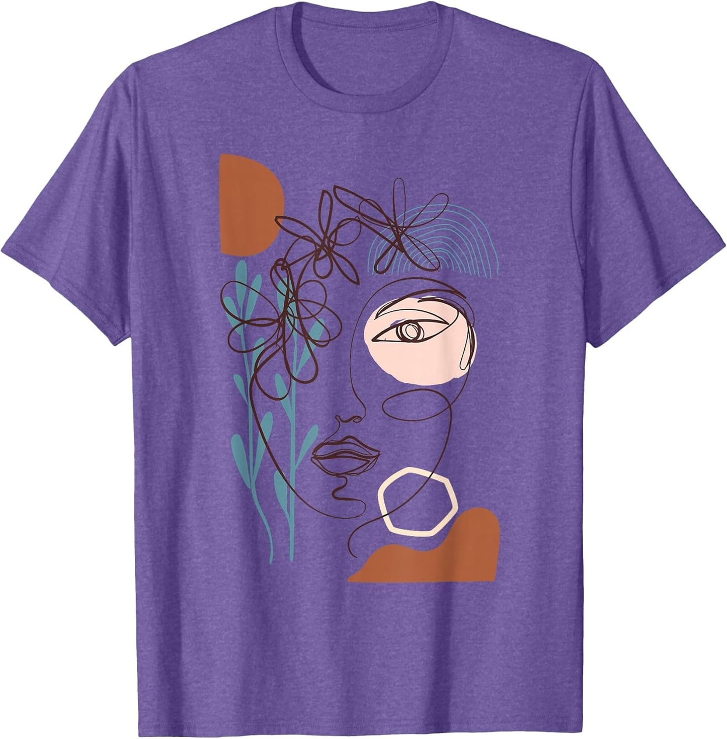 One Line Art Woman Face Minimalist Artist