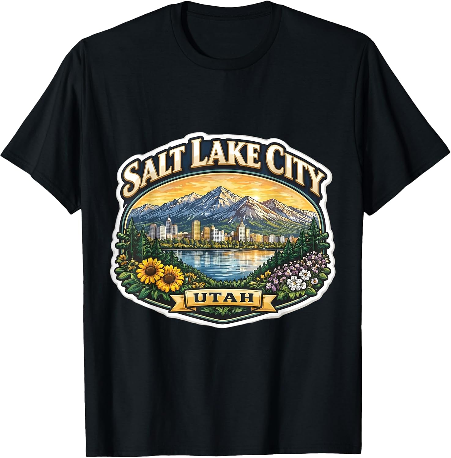 Salt Lake City Utah Souvenir State Capital Merch
