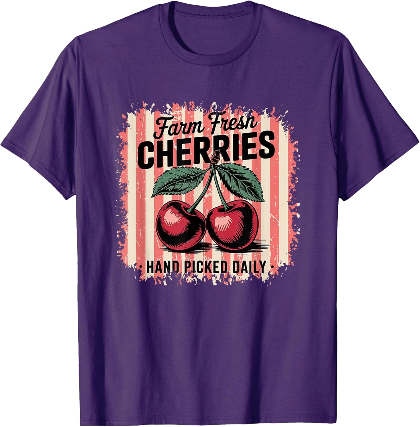 Vintage Farm Fresh Cherries Fruit Lovers Rustic