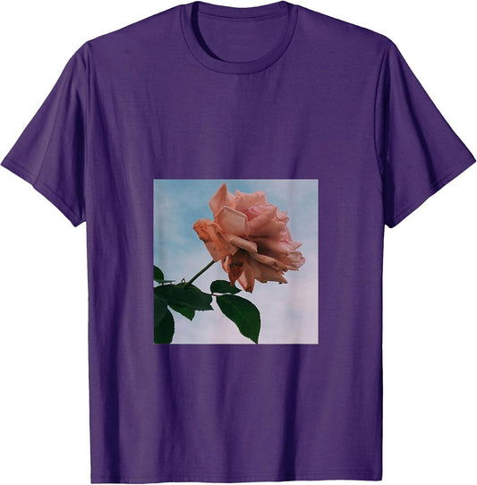 Aesthetic Flower rose retro minimalist harajuku