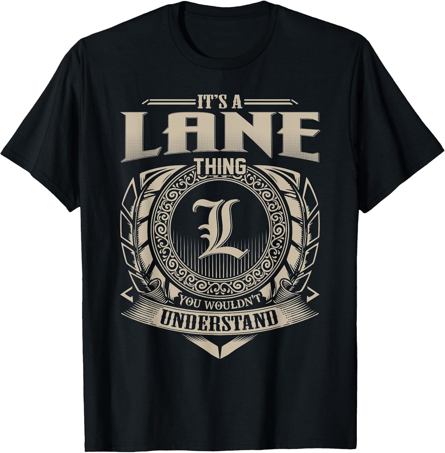 Funny Classic LANE Family Vintage Tee Gift