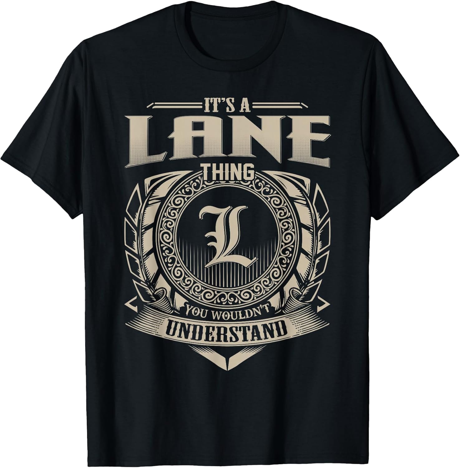 Funny Classic LANE Family Vintage Tee Gift