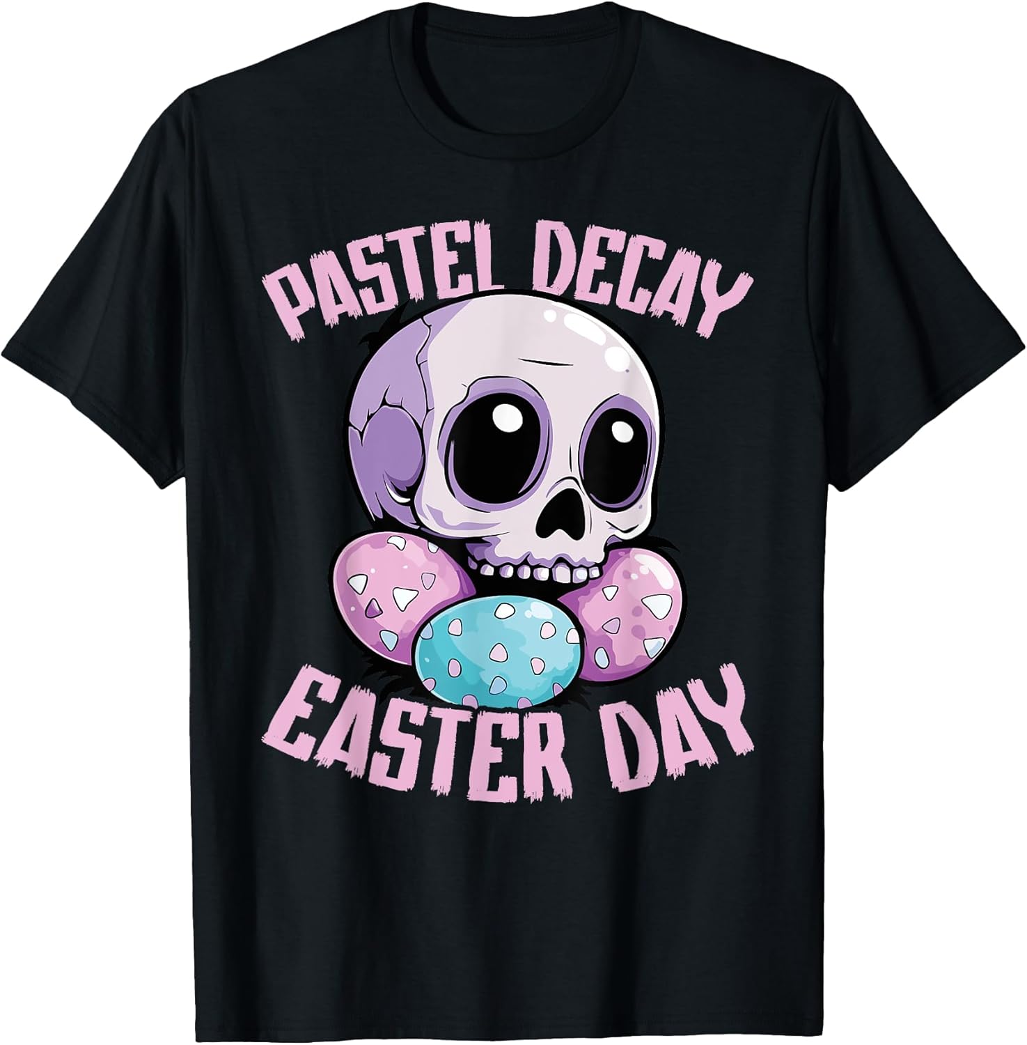 Pastel Decay Easter Day Creepy Cute Goth T-Shirt