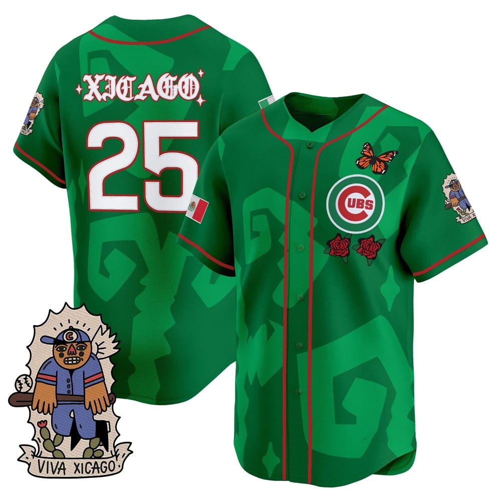 Cubs Mexican Heritage Jersey 2025 Giveaway - Grishko.com T-Shirts, Hoodie, Sweatshirt | WearSparks.com (Image 4)