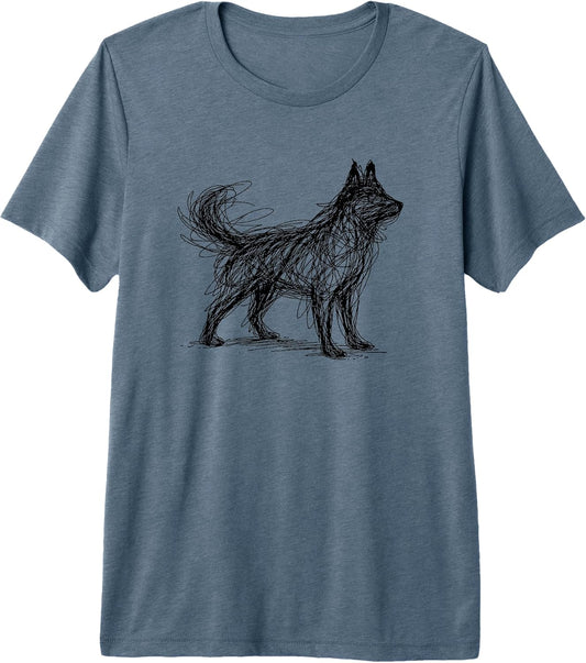 Dog lover Dad Mom Owner Gift Minimalistic Clothing