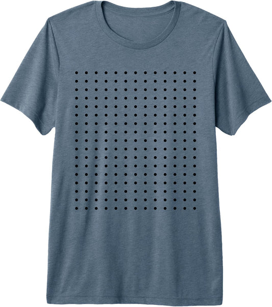 Minimalist Black and White Polka Dot Pattern