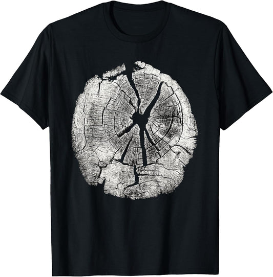 Natural Tree Rings Patterns Art Minimalists Merch