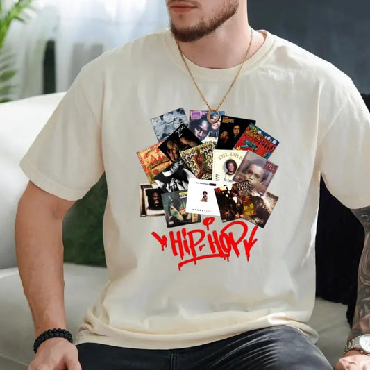 90's Hip Hop T Shirt, 90's Rap Streetwear, Hip Hop Fashion, Old School Rapper Tee, Unisex Short Sleeve Tee Hoodie, Sweatshirt