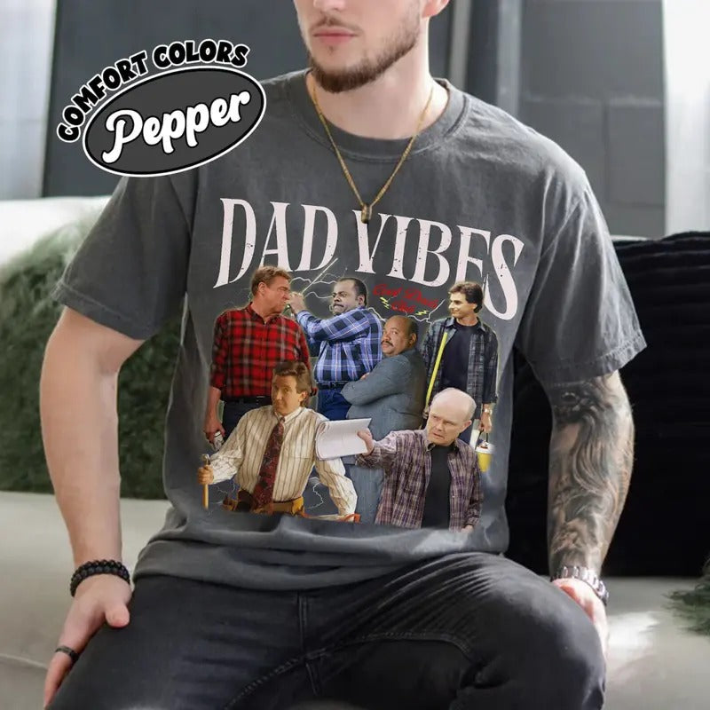 90s Dad Vibes Tee Shirt, Cool Dad Club Sweatshirt, Best Dad Ever T-Shirt, Funny Dada Sweater, Gift For Daddy, Father's...