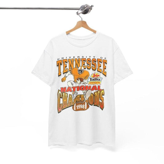 90s Vintage NCAA Football Tennessee Fiesta Bowl 1998 College Football Game Playoffs Bowl Game Logo T-Shirt Graphic Tee...