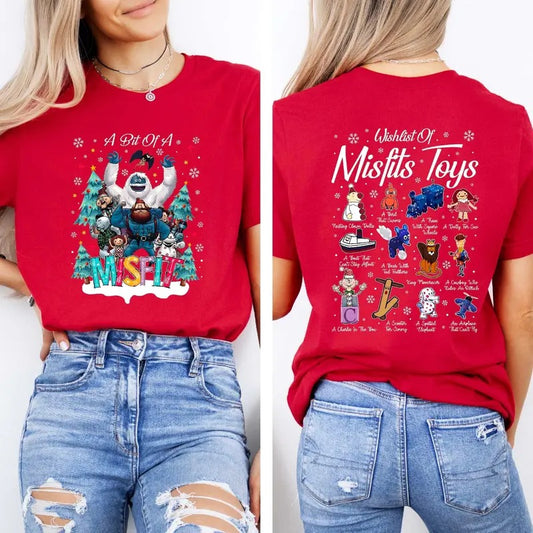 A Bit of A Misfit Sweatshirt, Rudolph Red Nosed Reindeer Sweatshirt, Rudolph Christmas Shirt, Vintage Christmas Movie...