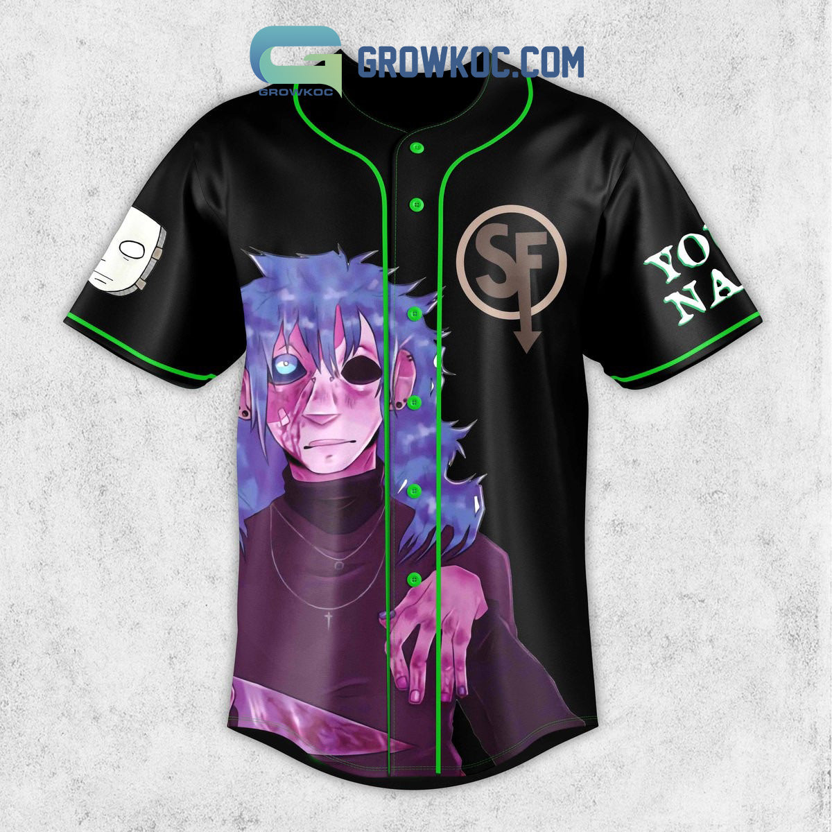 A Dark Mystery Is Unfolding Sally Face Personalized Baseball Jersey